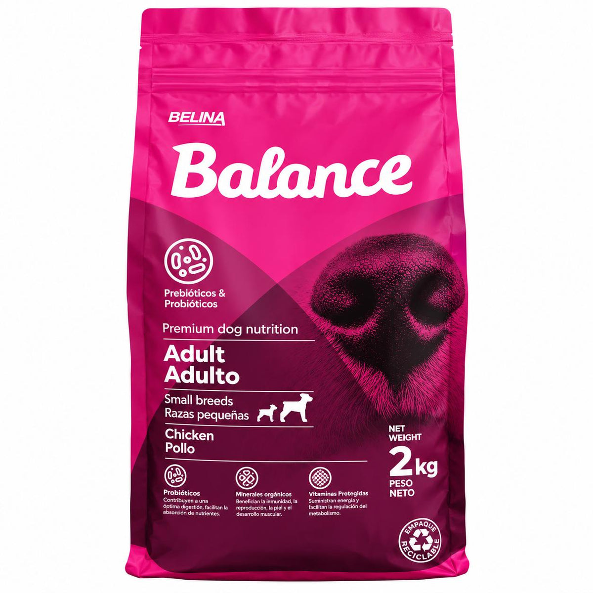 ALIMENTO BALANCE ADULTO SMALL BREED 2 KG