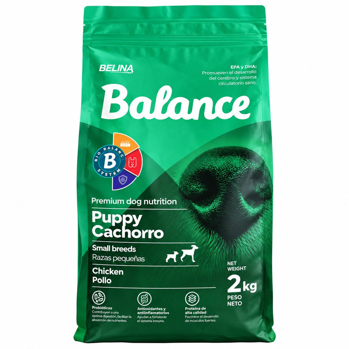 ALIMENTO BALANCE PUPPY SMALL BREEDS 2 KG