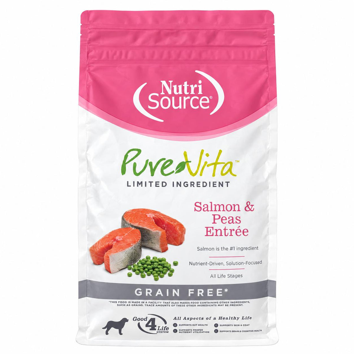 ALIMENTO NUTRISOURCE  PV GF DOG SALMON 1,8 KG