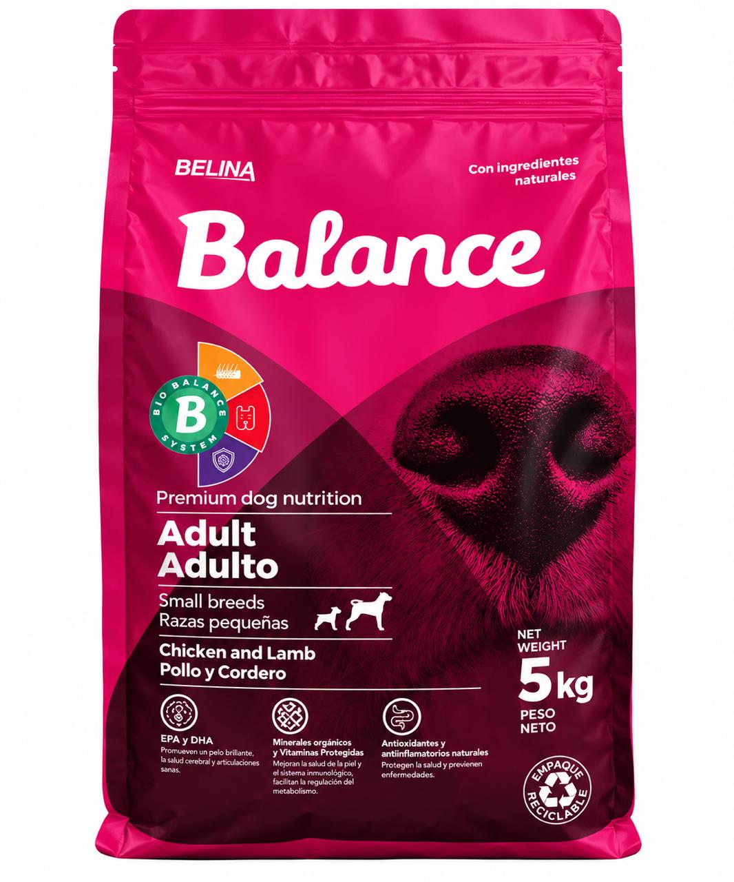 ALIMENTO BALANCE ADULTO SMALL BREED 5 KG