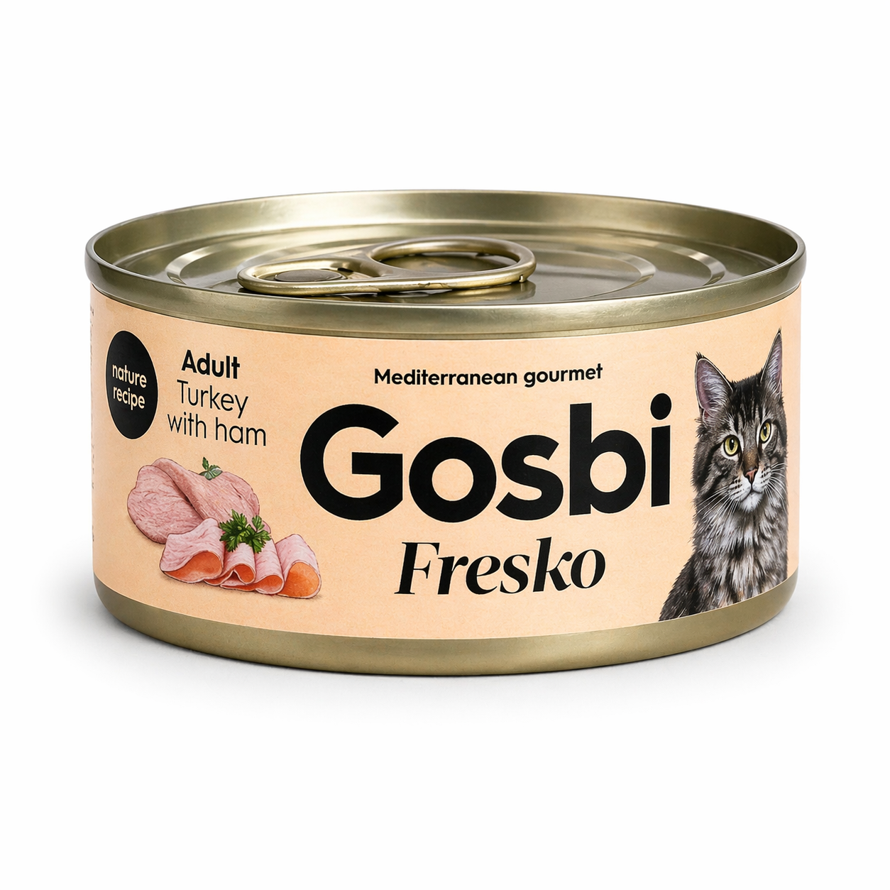 FRESKO CAT ADULT TURKEY WITH HAM 70 G