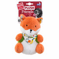 GIGWI 'PLUSH FRIENDZ'FOX BACKPACKWITH SQUEAKER & CRINKLE PAPER INSIDE