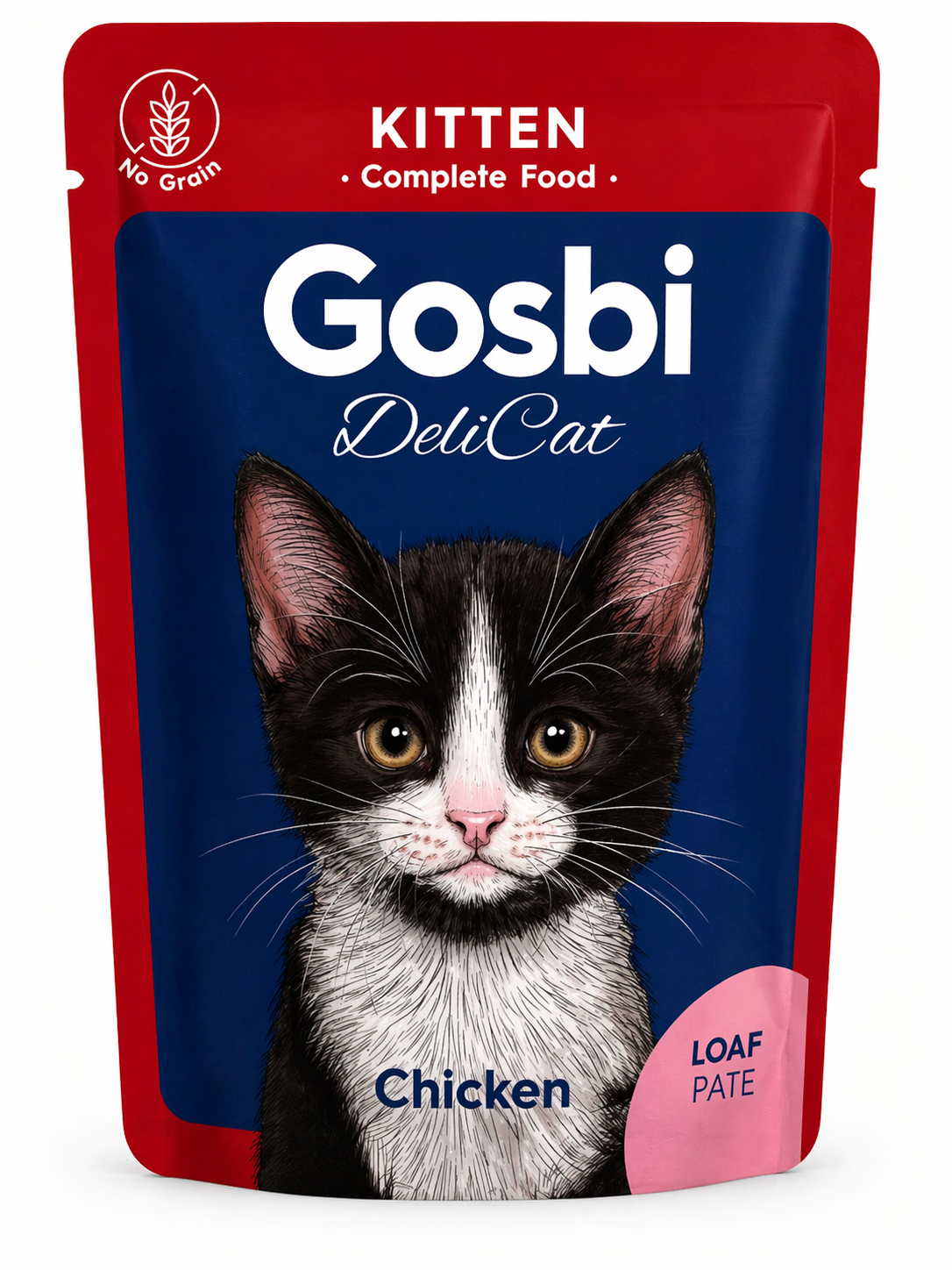 GOSBI DELICAT KITTEN CHICKEN LOAF 70 G