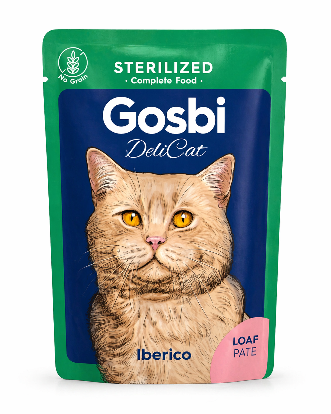 GOSBI DELICAT STERILIZED IBERIC LOAF 70 G