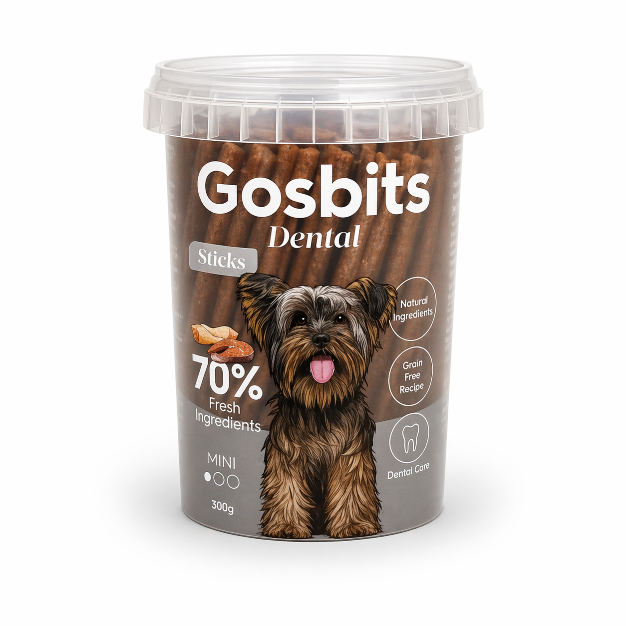 GOSBITS DENTAL MINI 300G
