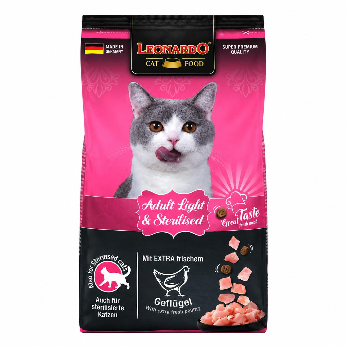 LEONARDO ADULT LIGHT & STERILISED 1.8KG