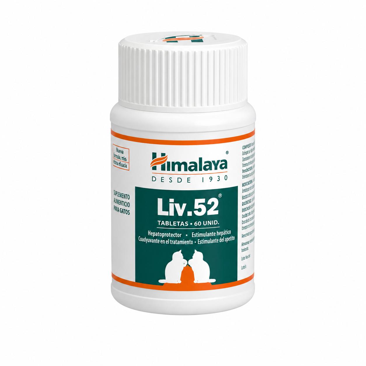 LIV52 VET TAB 60UDS