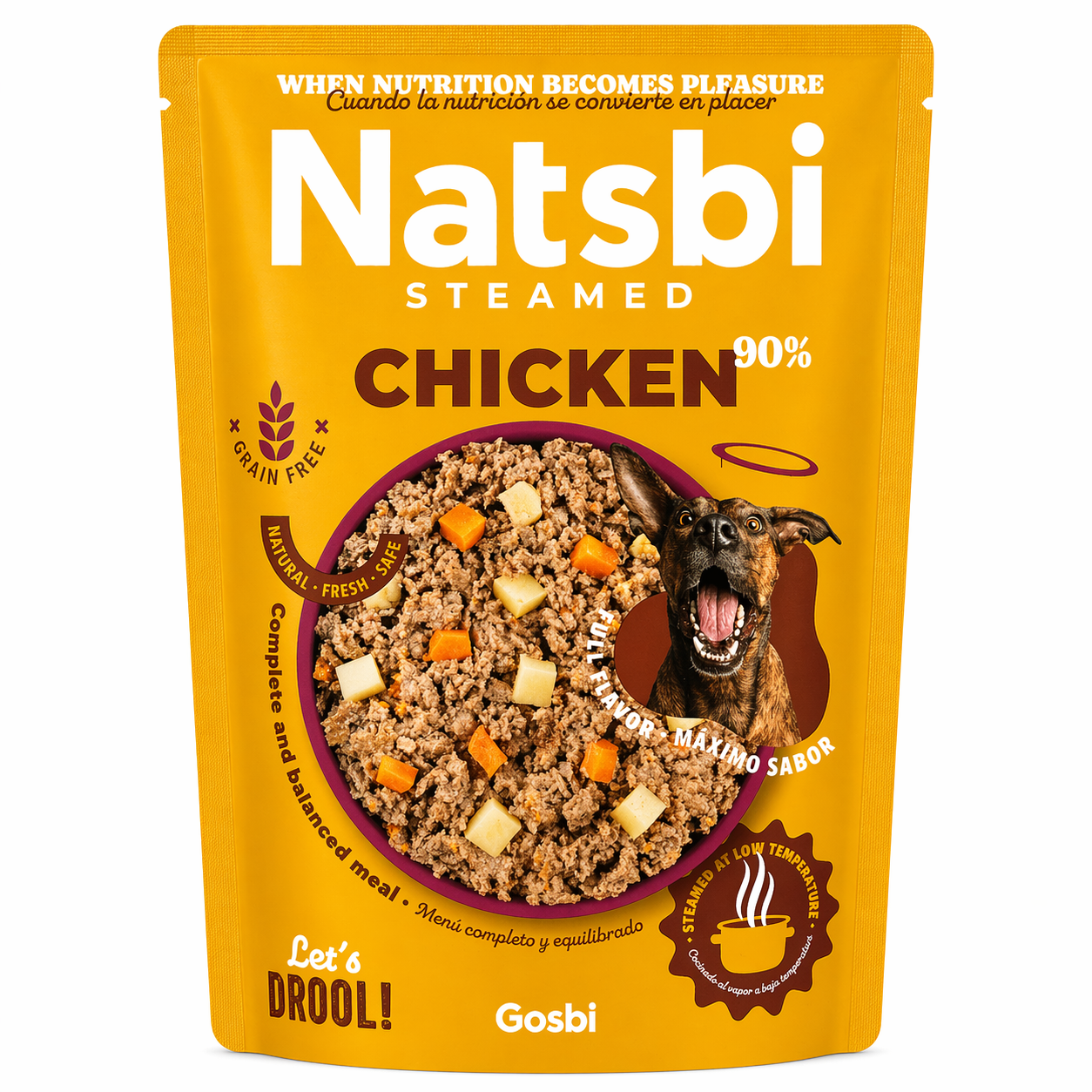 NATSBI STEAMED CHICKEN 200 G