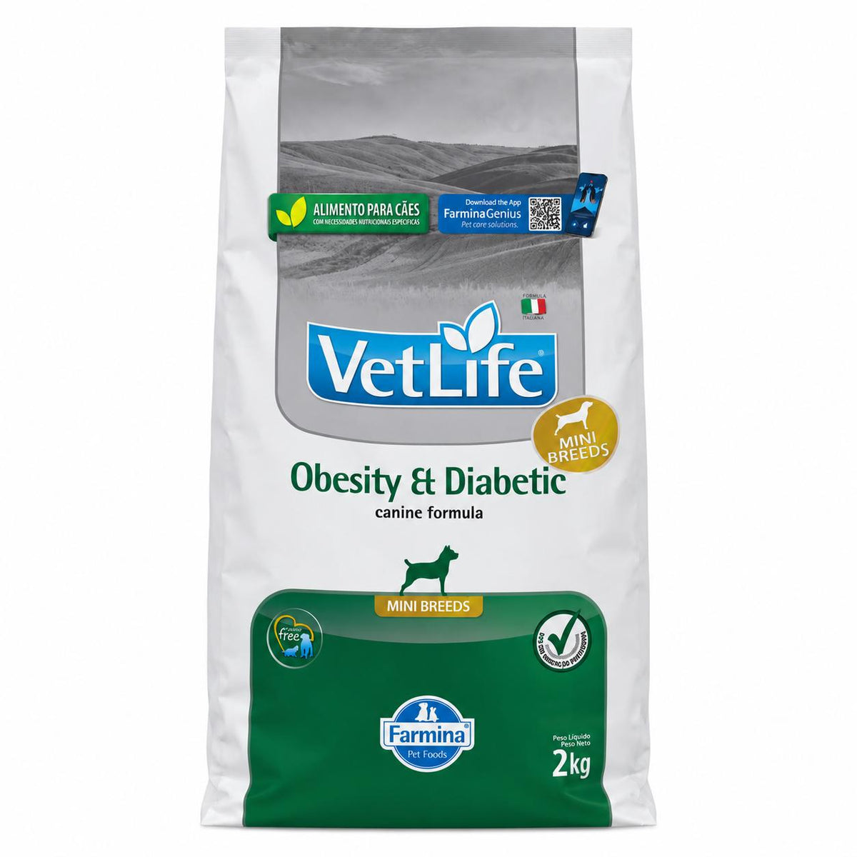 ALIMENTO CANINE OBESITY DIABETIC MINI 2 KG