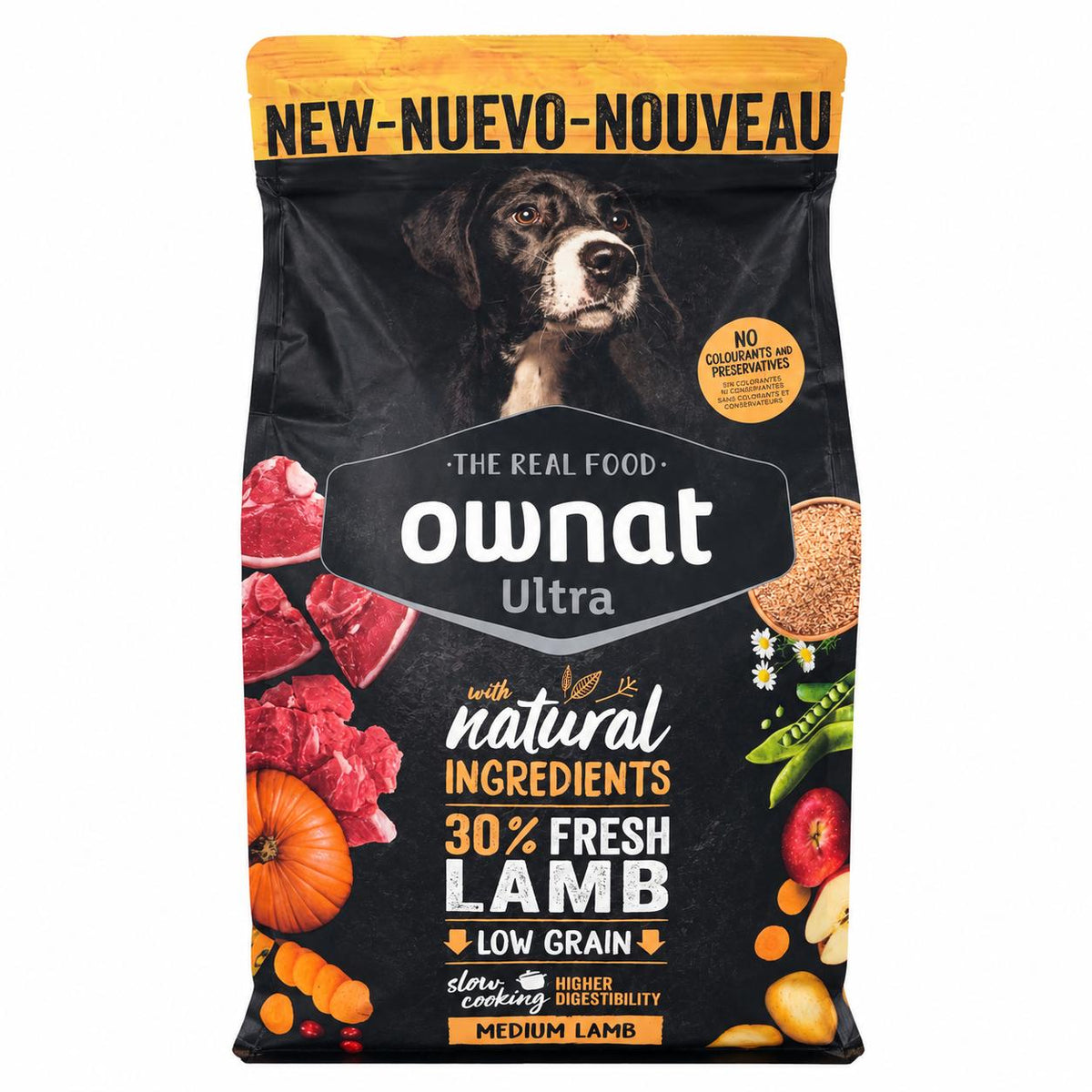 ALIMENTO OWNAT ULTRA MEDIUM LAM (DOG) 3K