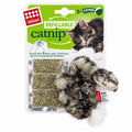RABBIT REFILLABLE CATNIP WITH3 CATNIP TEABAGS IN ZIPLOCK BAG