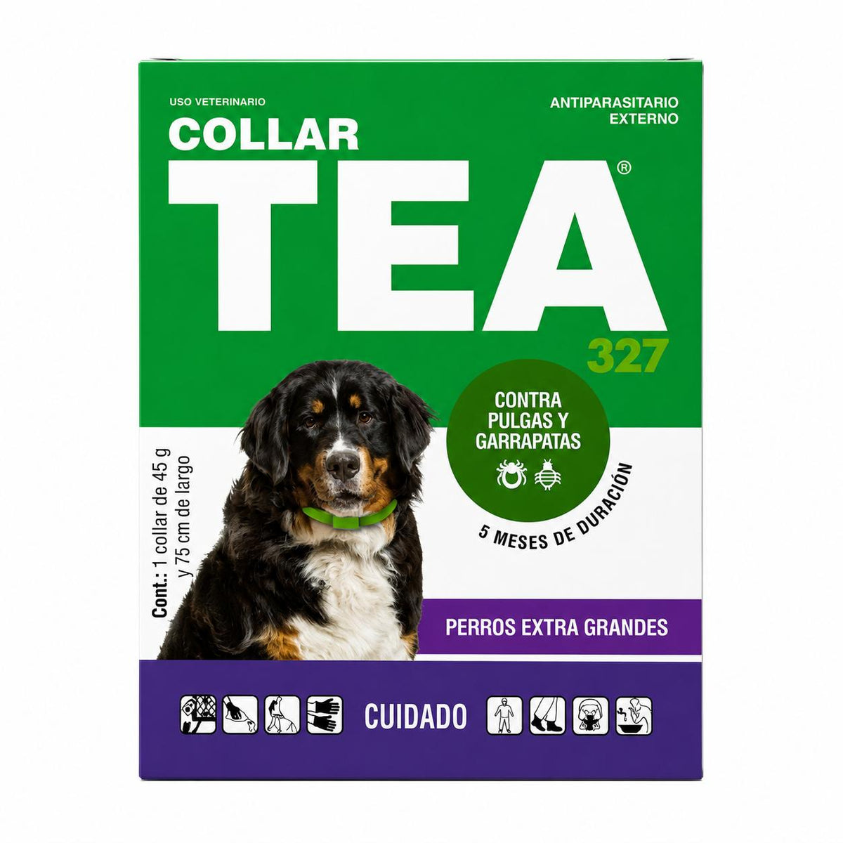 COLLAR TEA 327 CONTRA PULGAS PERRO EXTRAGRANDE X 45 G