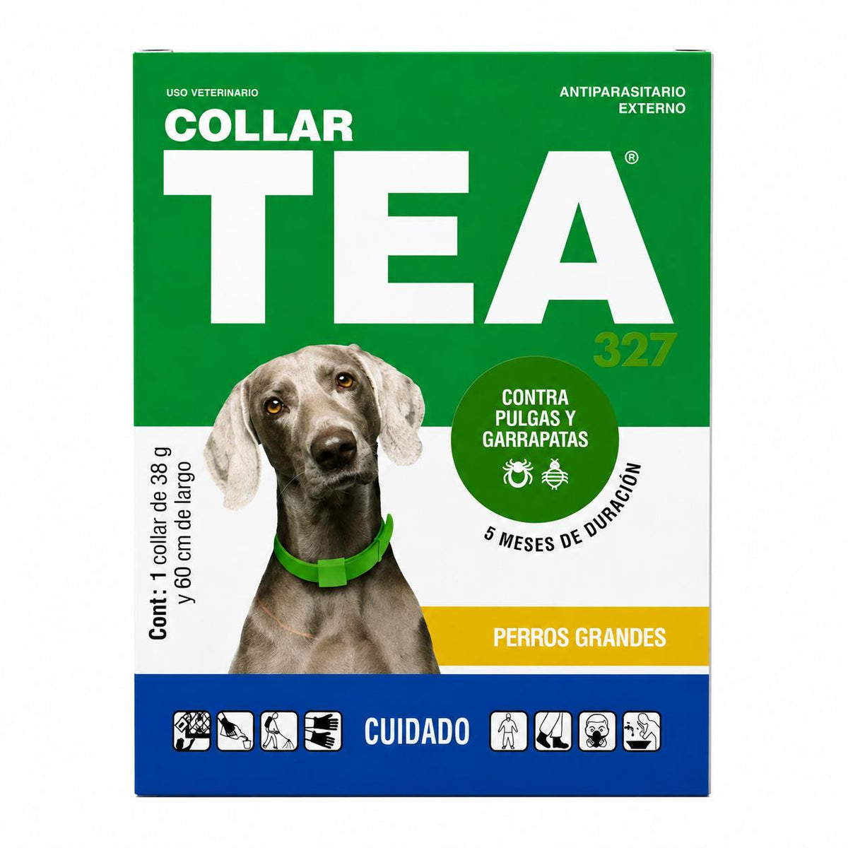 COLLAR TEA 327 CONTRA PULGAS PERRO GRANDE X 38 G