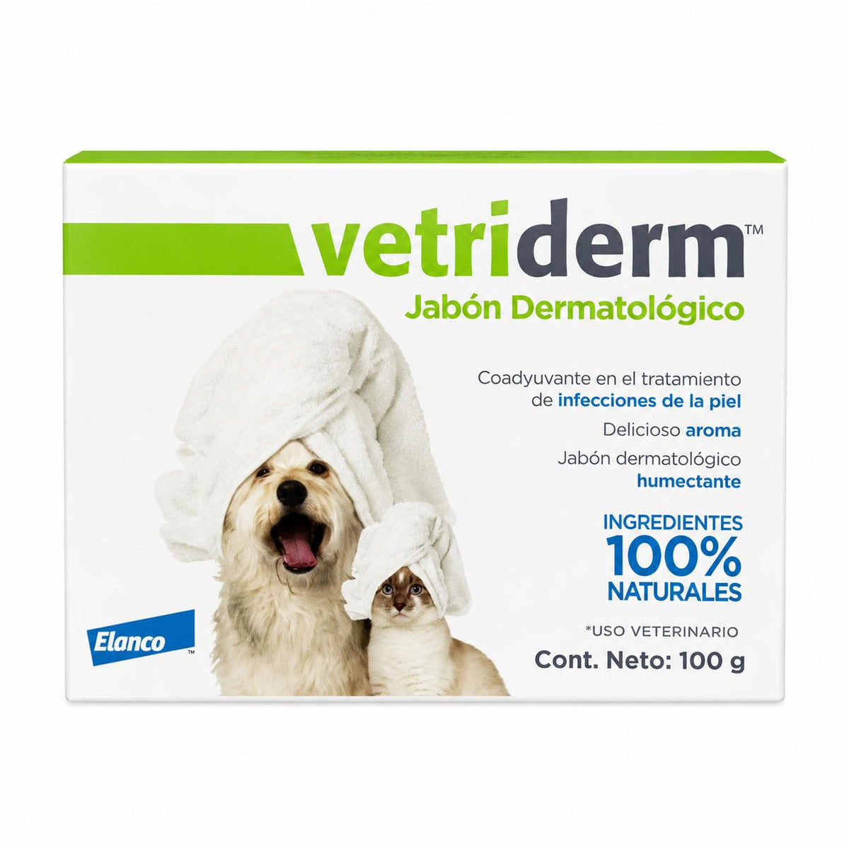 VETRIDERM JABON 100 GR