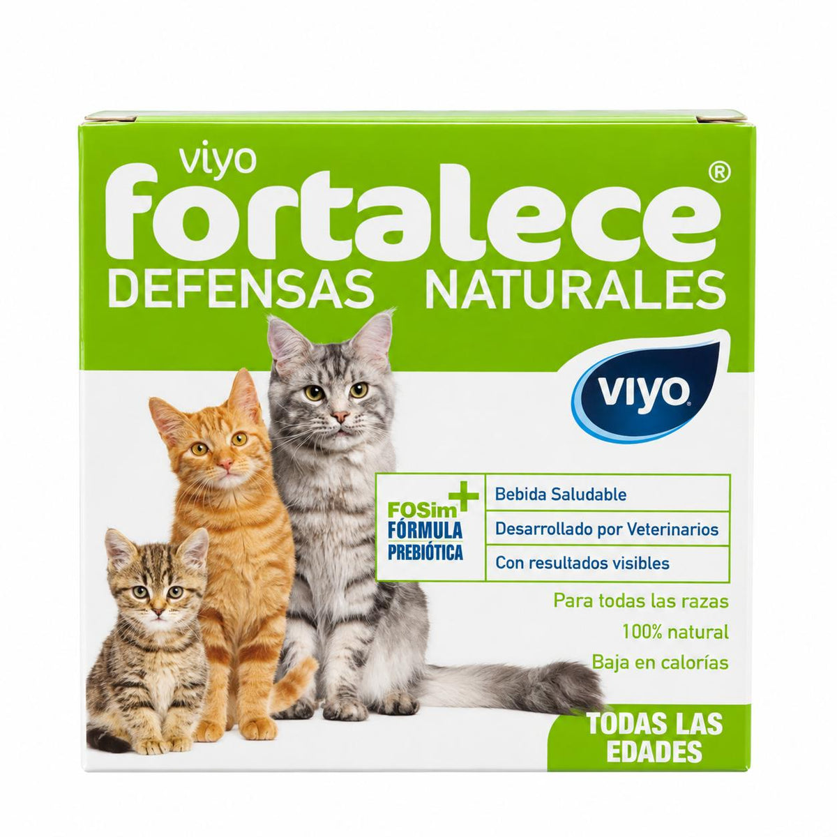 SUPLEMENTO NUTRICIONAL VIYO FORTALECE GATO 30 ML